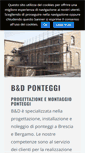 Mobile Screenshot of bedponteggi.it